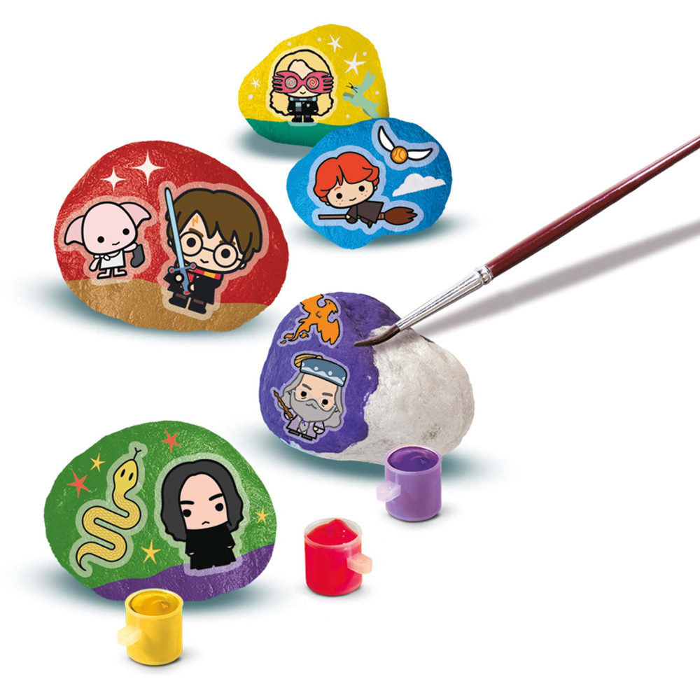 SES Creative Harry Potter Rub-On Rock Painting Set Image 3