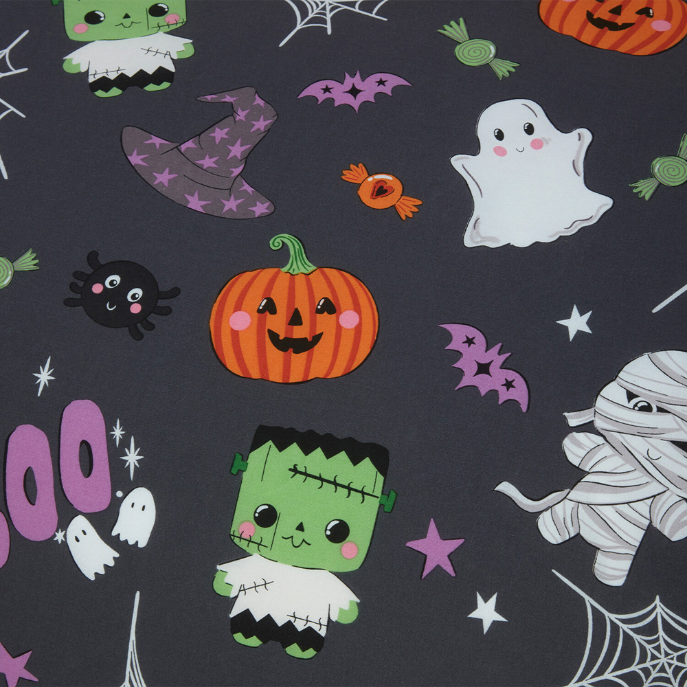 Monster Mash Duvet Set Charcoal Single Image 5