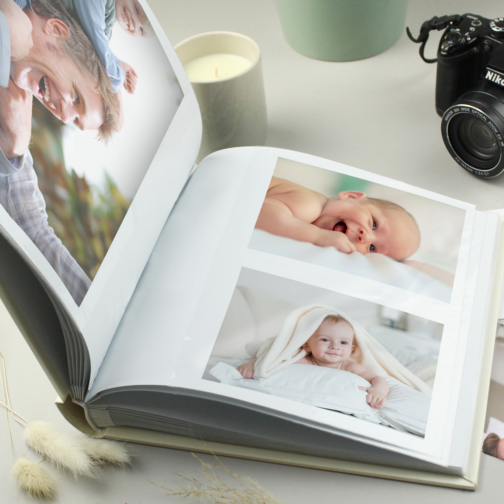 Personalised Memento Personalised Truly Blessed Christening Square Photo Album Image 3