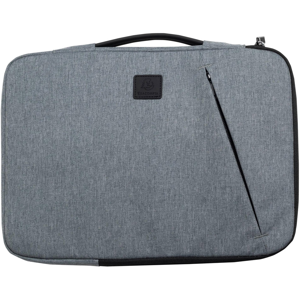 Exacompta Grey 13-14 inch Padded Laptop Sleeve Image 2