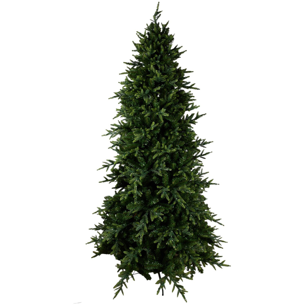 7ft Pre-Lit Opulent Artificial Fir Tree Green Image 7