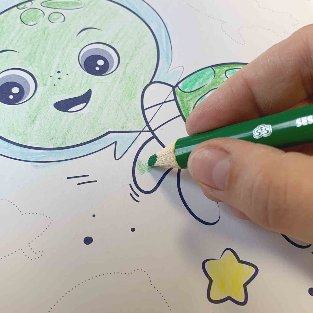 SES Creative Glow In The Dark Activity Colouring Book Image 3