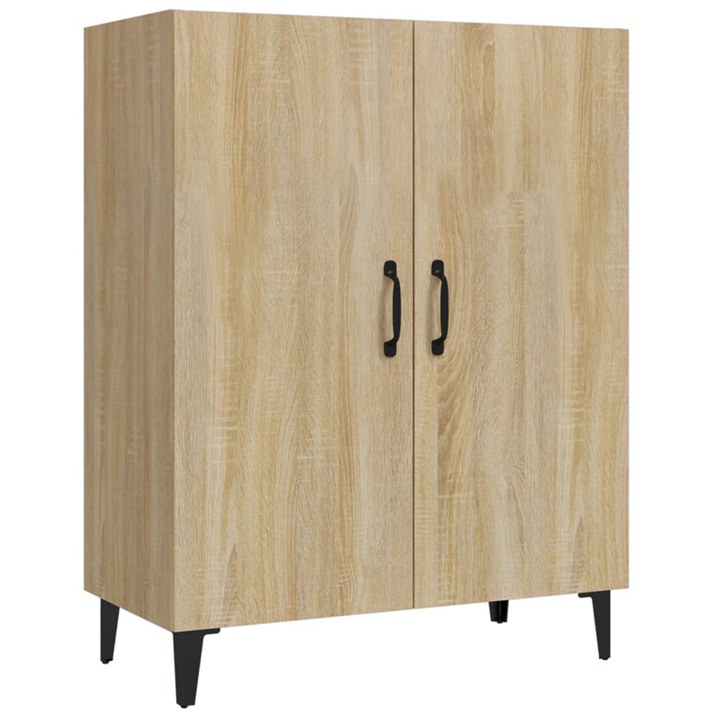 vidaXL 2 Door Sonoma Oak Sideboard Image 2