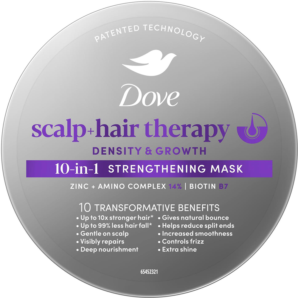 Dove Scalp+Hair Therapy Density and Growth Biotin and Protein 10-in-1 Mask 270ml 6 Pack Image 8