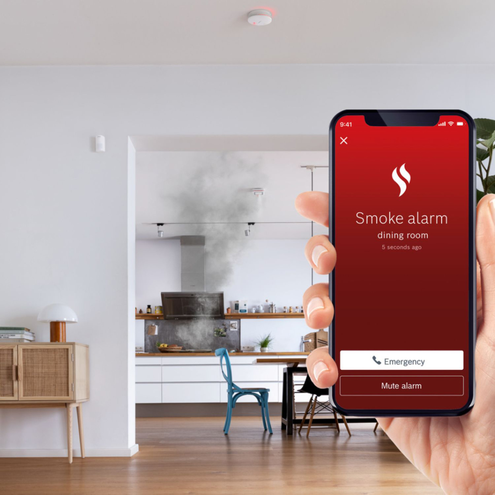 Bosch White Smart Wireless Home Smoke Alarm II Image 2