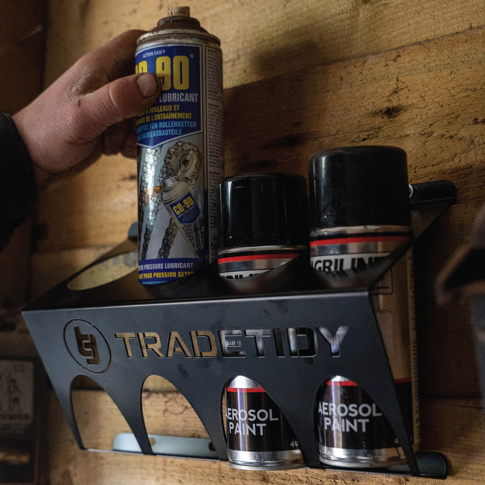 TradeTidy 7 Piece Black Steel Shed Storage Set Image 5