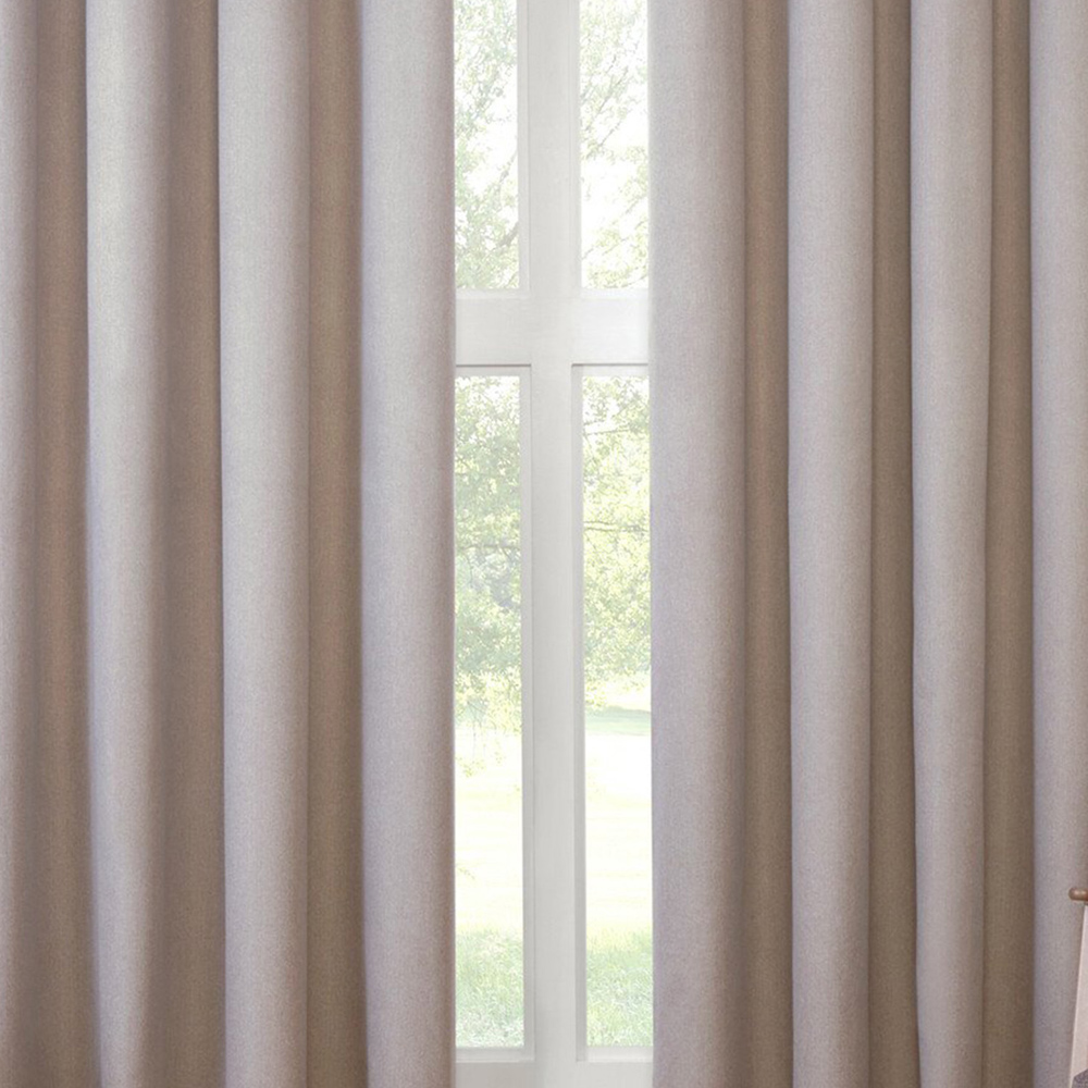Linden Washable Blackout CurtainStone229cm Image 4