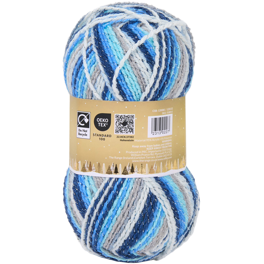 Frosted Glitter Multi Knitting Yarn Image 2