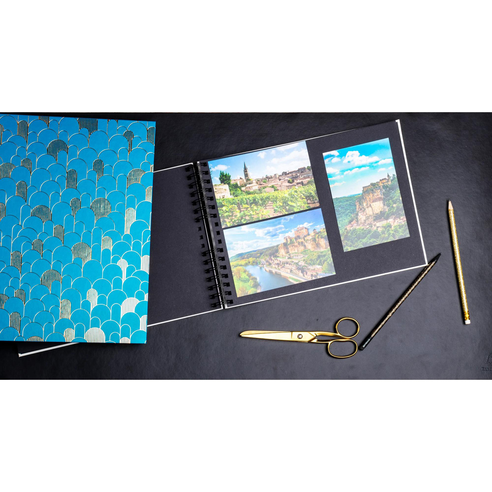 Exacompta White Spiral Photo Album 50 Sheets 150 Photos Image 2