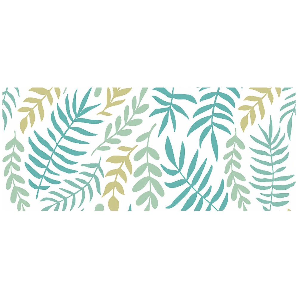 Warren Reed Designer Multicolour Leaves and Branches Glass Bathroom Splashback 25 x 60cm Image 2