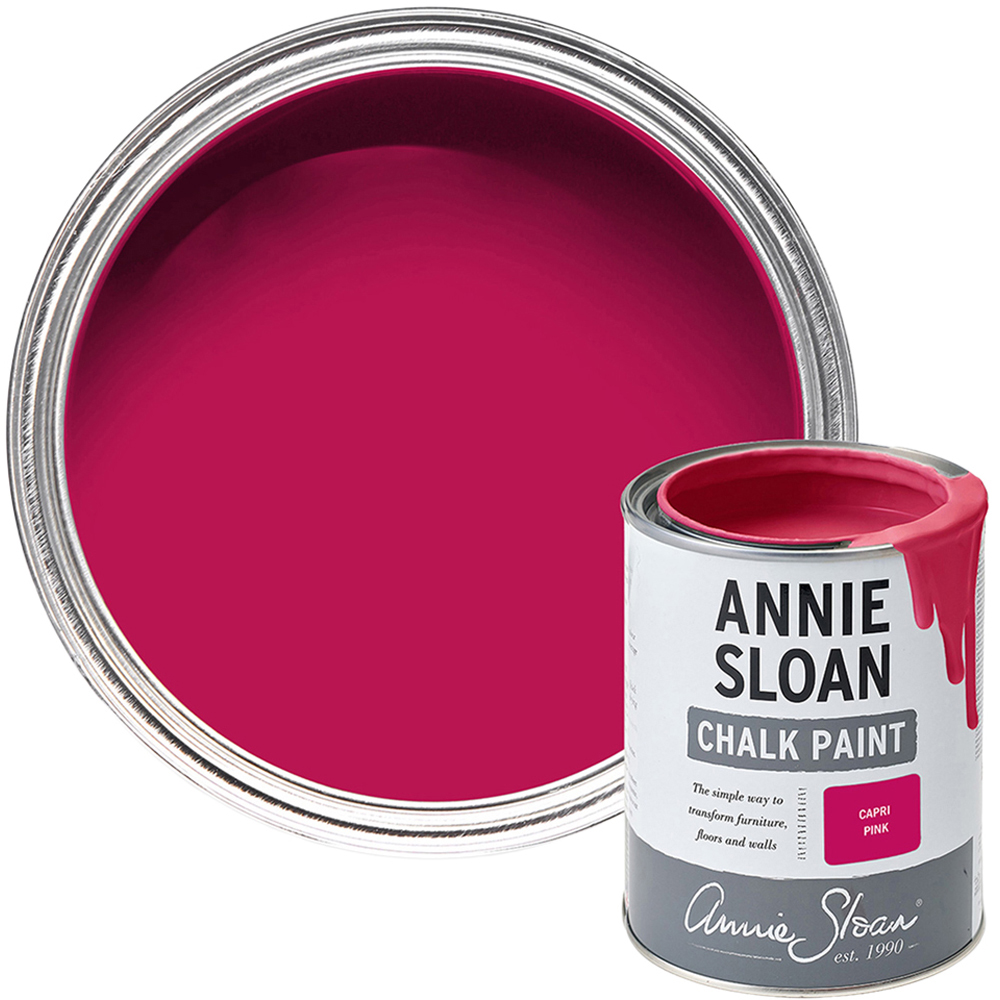 Annie Sloan Capri Pink Matt Chalk Paint 1L Image 1