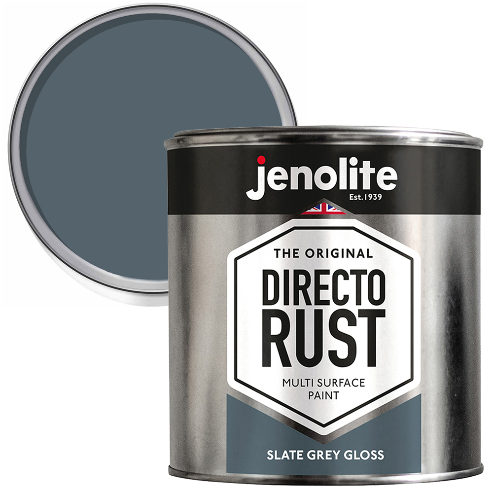 Jenolite Directorust Slate Grey Gloss 1L Image 1