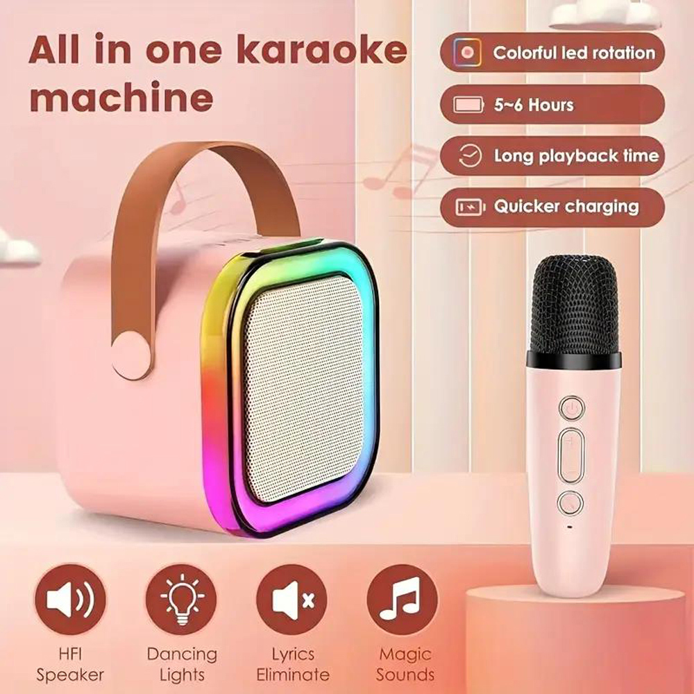 Dyzi Portable Wireless Bluetooth Speaker with Microphone Image 2