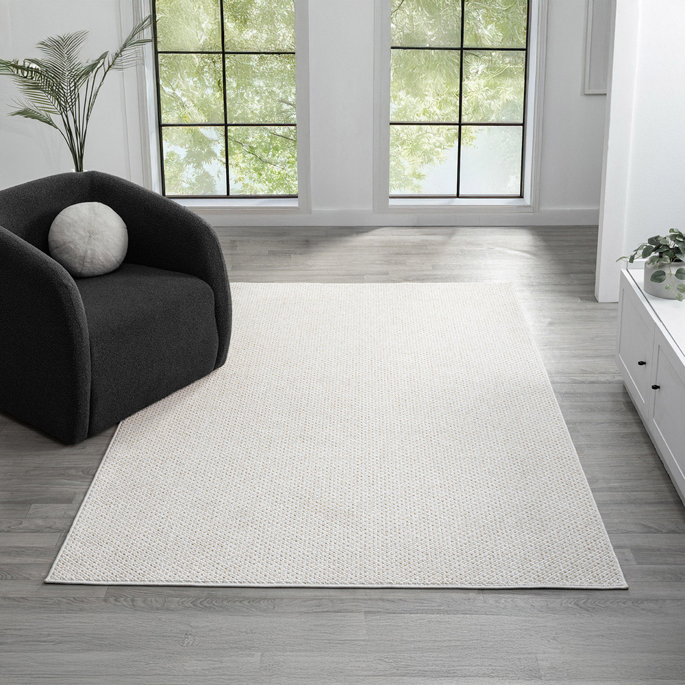 Desire Rugs Avior Cream Pebble Mottled Rug 200 x 290cm Image 5