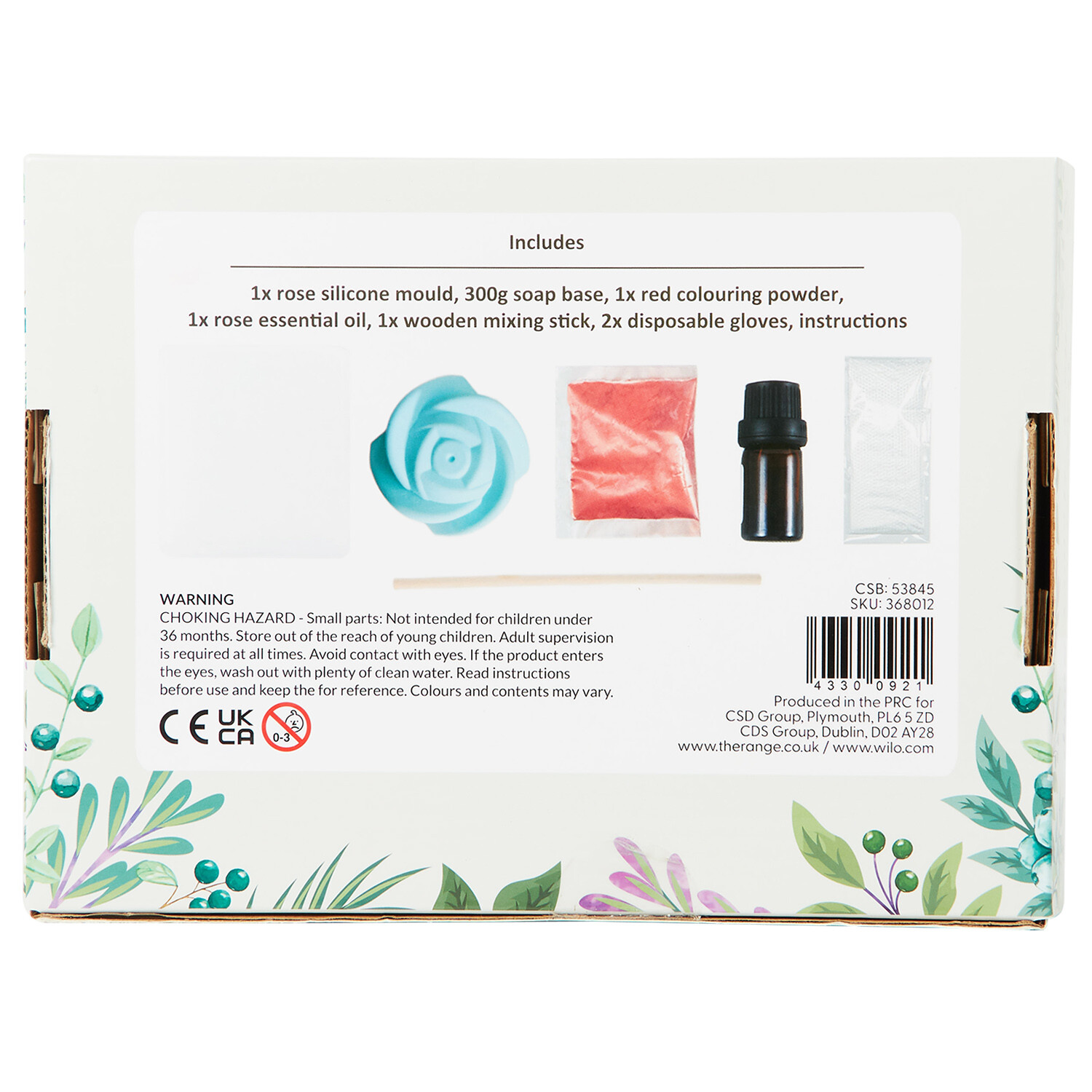 Make Your Own Rose Flower Soap Kit - Multicolour Image 3