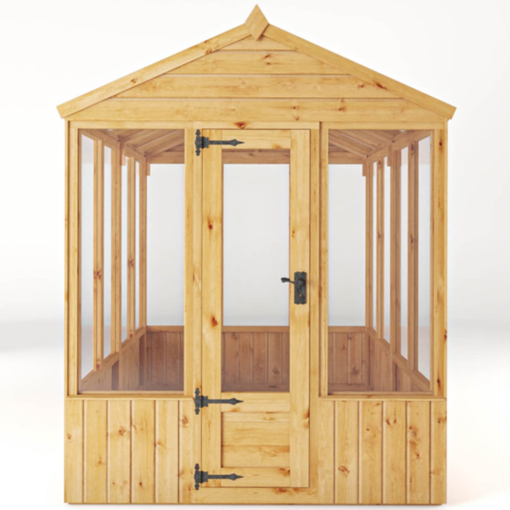 Mercia Woodsman Apex Styrene 8 x 6ft Greenhouse Image 4