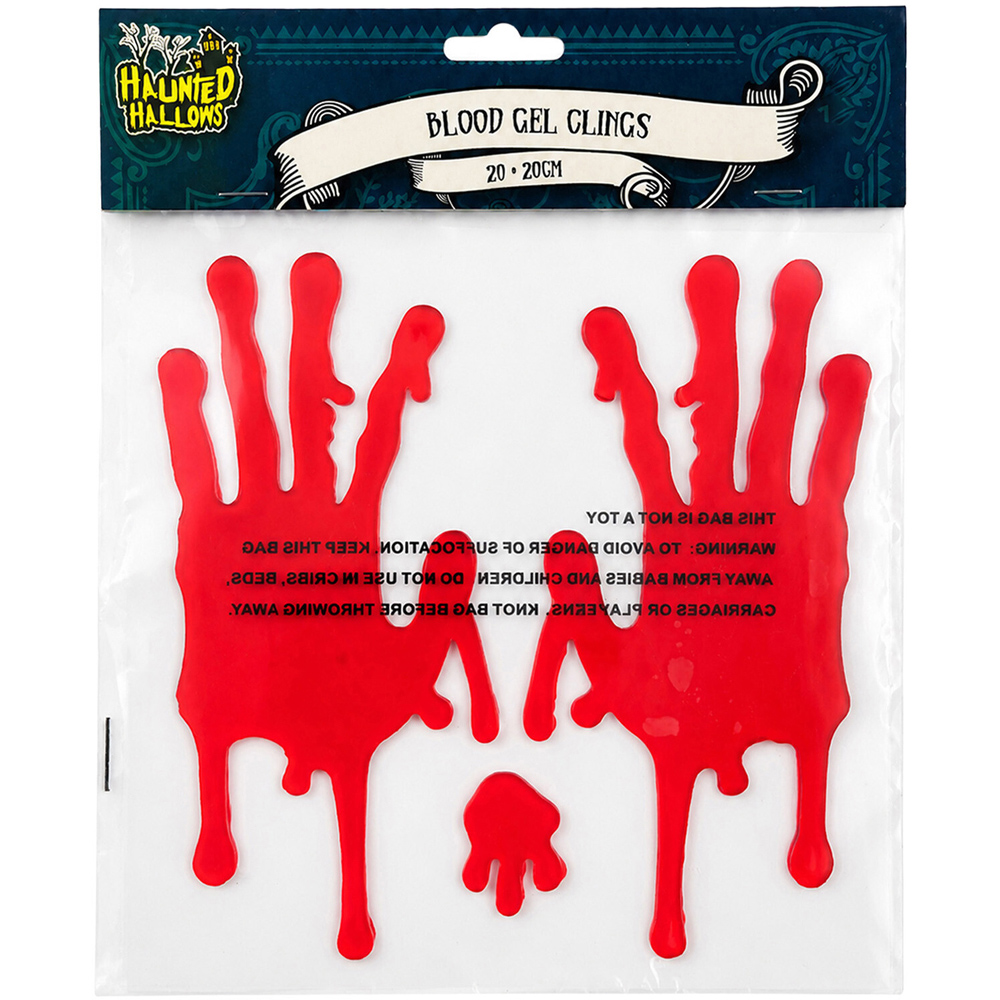 Glow in the Dark or Blood Gel Clings Pack Image 9