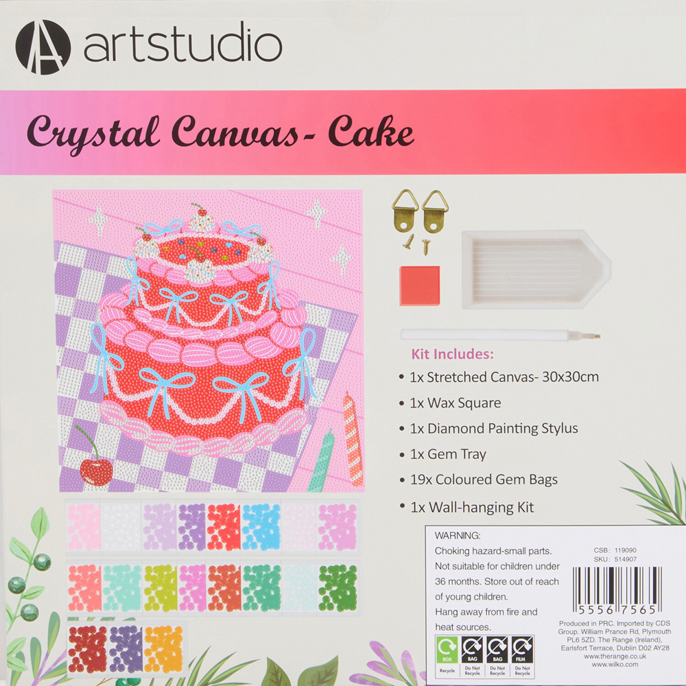 Cake Crystal Canvas Kit Image 5