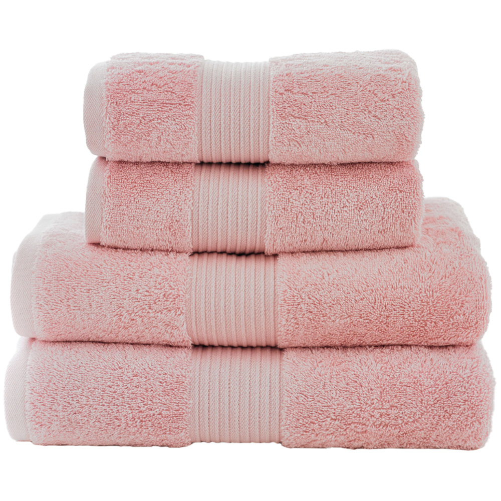 Deyongs Bliss Pima Pink Bath Sheet Image 1