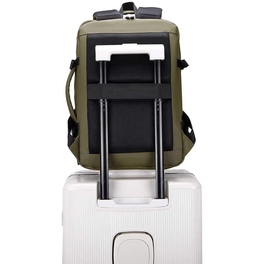 A2B Pioneer 20L Green Weatherproof RyanAir Onboard Underseat Backpack Image 7