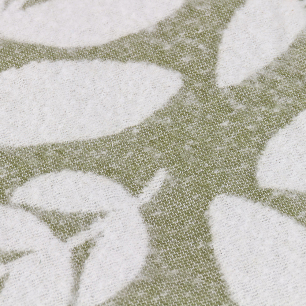 Wylder Nature Hazel Olive Woven Reversible Throw 130 x 180cm Image 4