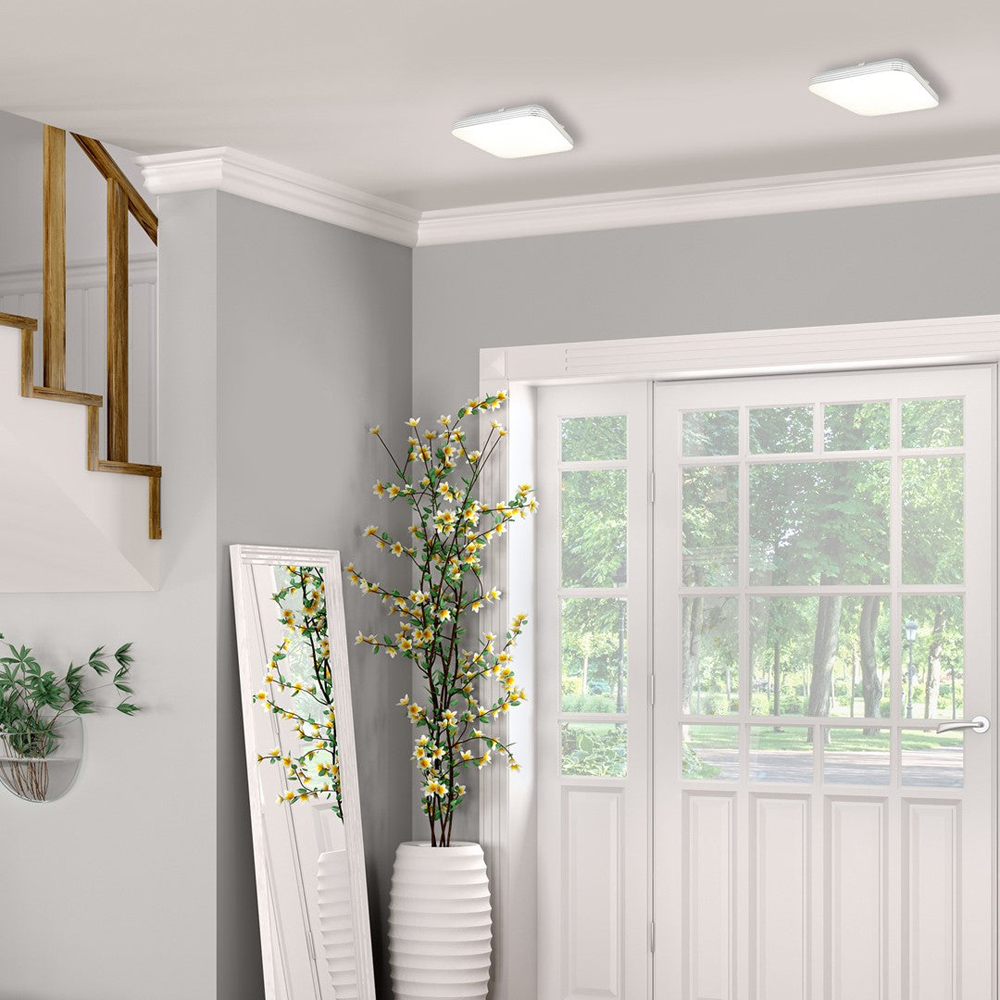 Milagro Ajax White LED Ceiling Lamp 230V Image 2