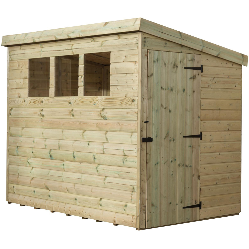 Empire Sheds 2500 8 x 6ft Tongue and Groove Pent Garden Shed Image 1