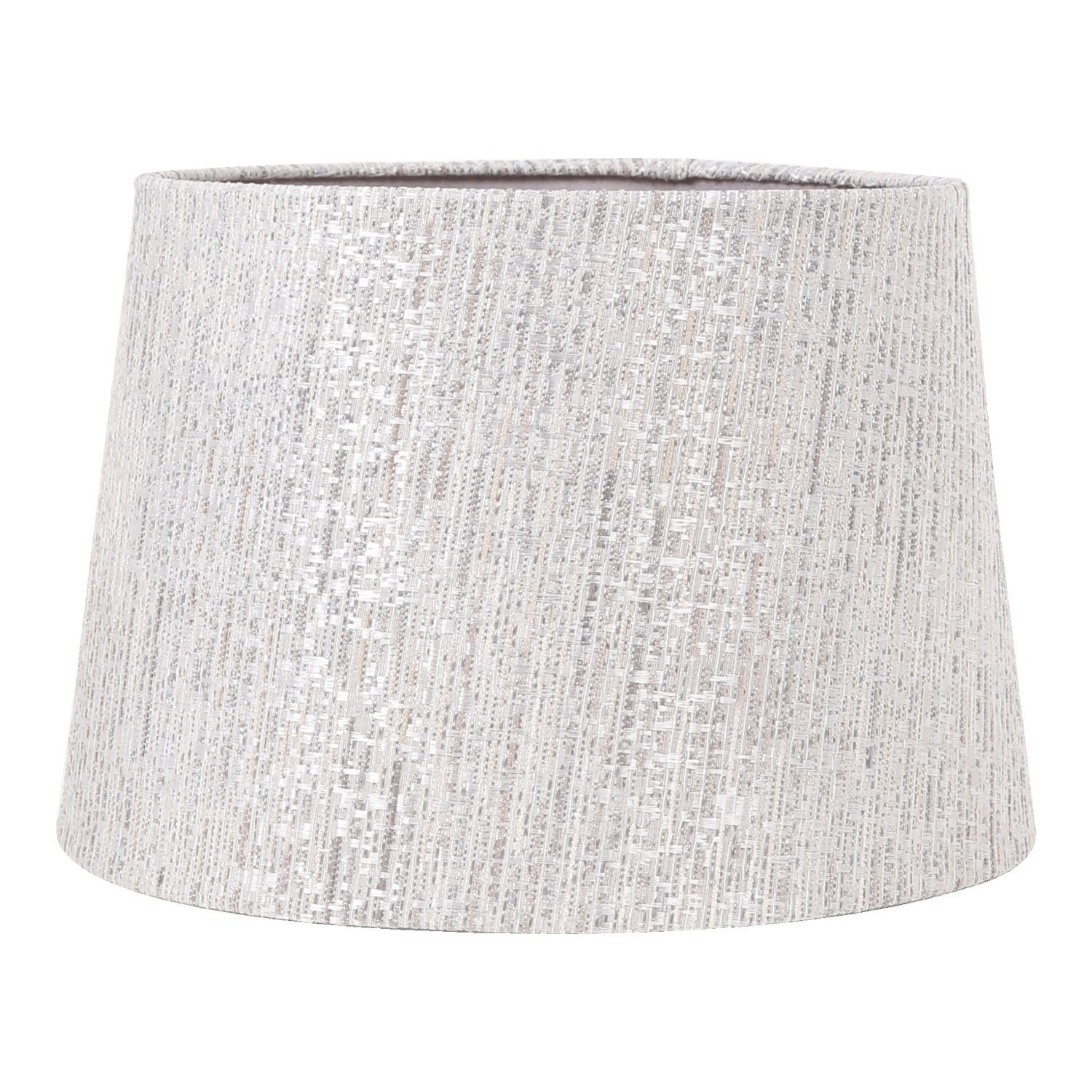 Grey Tapered Woven Lamp Shade 12 inch Image