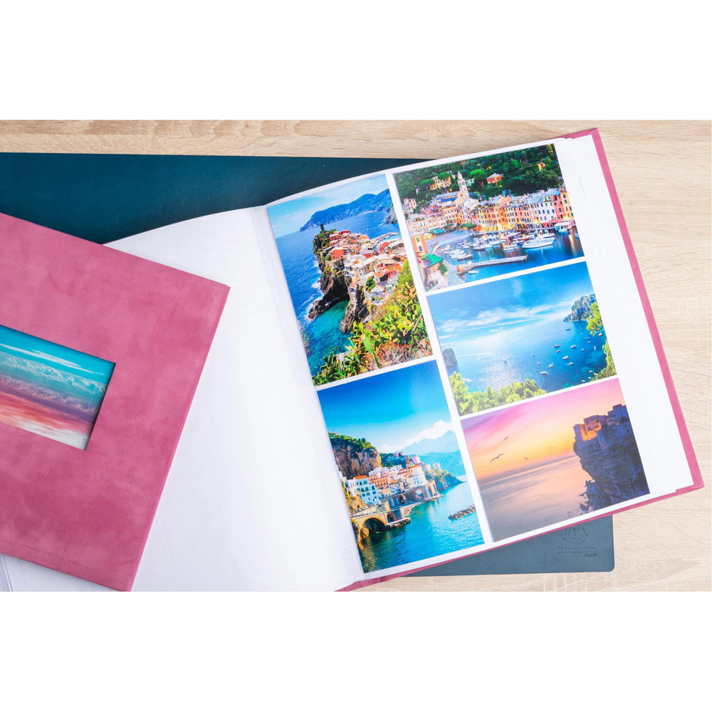Exacompta Old Pink Photo Album 60 Sheets 300 Photos Image 8