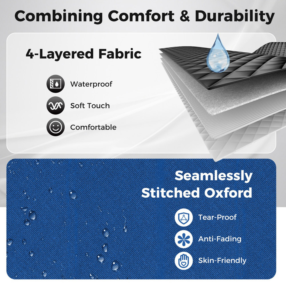 Costway Black Portable Steam Sauna with Steam Generator 3L Image 7