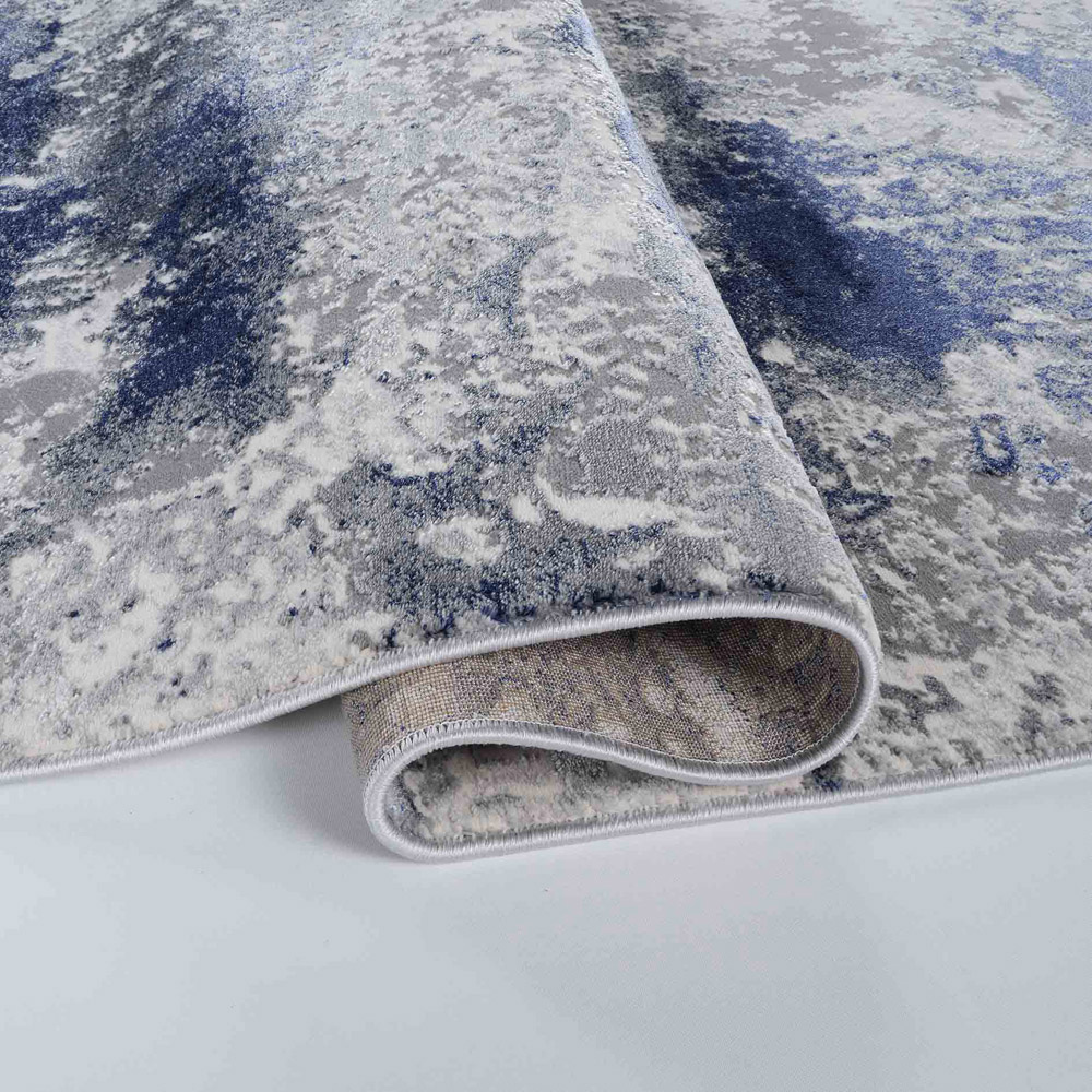 Desire Rugs Onyx Navy Living Room Abstract Area Rug 120 x 170cm Image 3