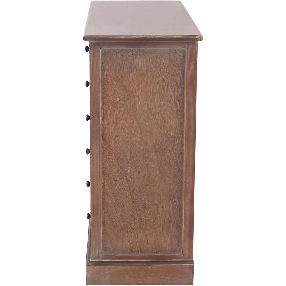 Pacific Lifestyle Loft 6 Drawer Multicolour Pine Wood Chest of Drawers Image 4