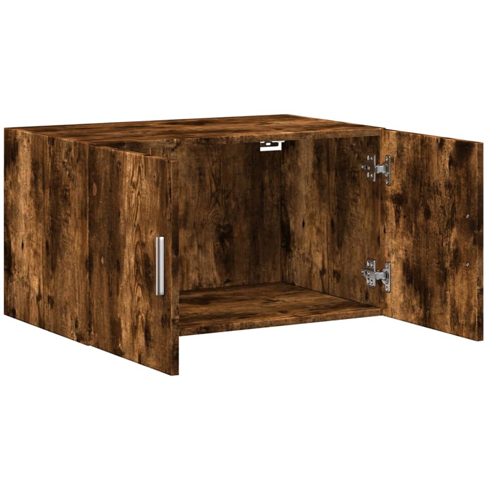 vidaXL 2 Door Smoked Oak Wall Cabinet Image 7