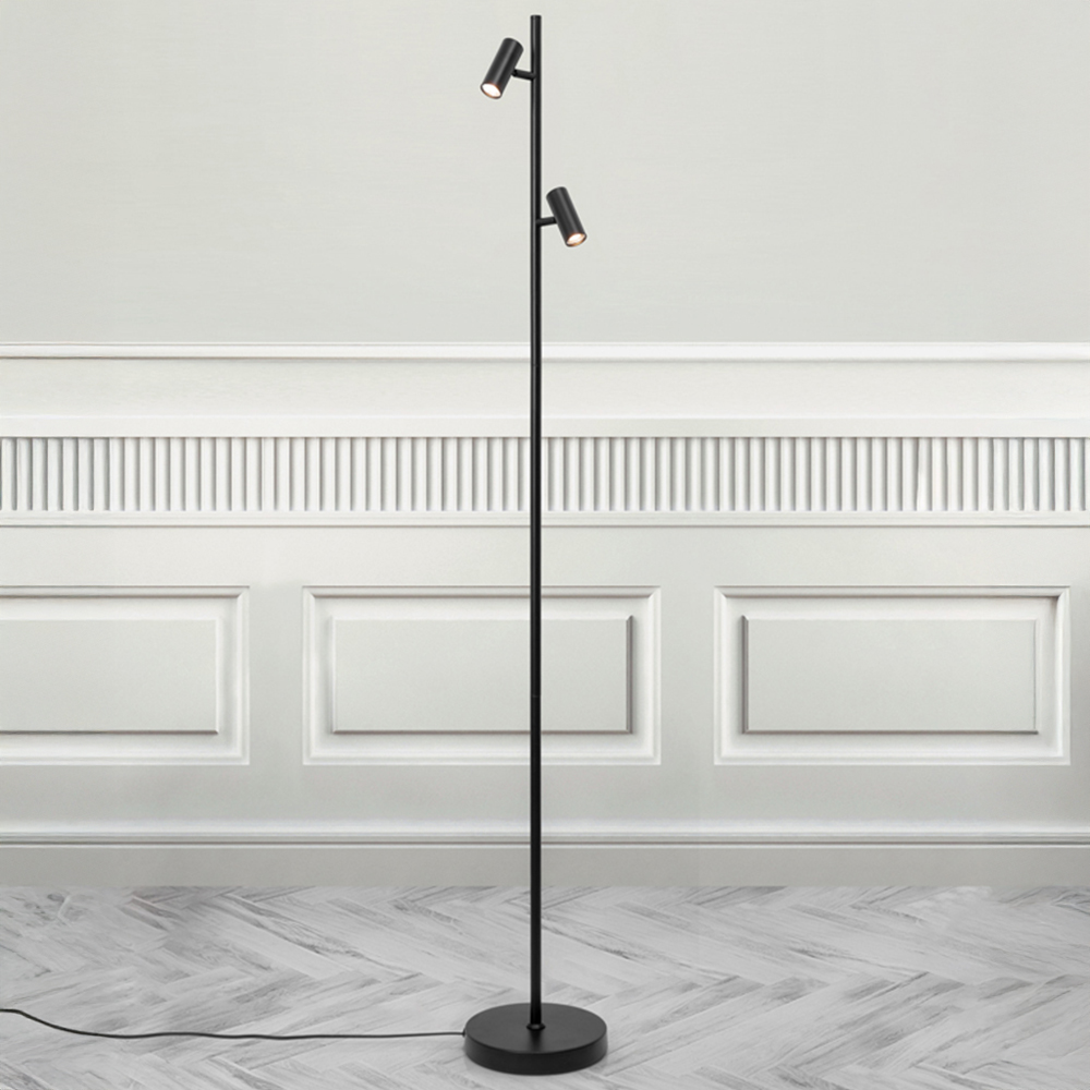 Nordlux Omari Black Floor Lamp Image 5