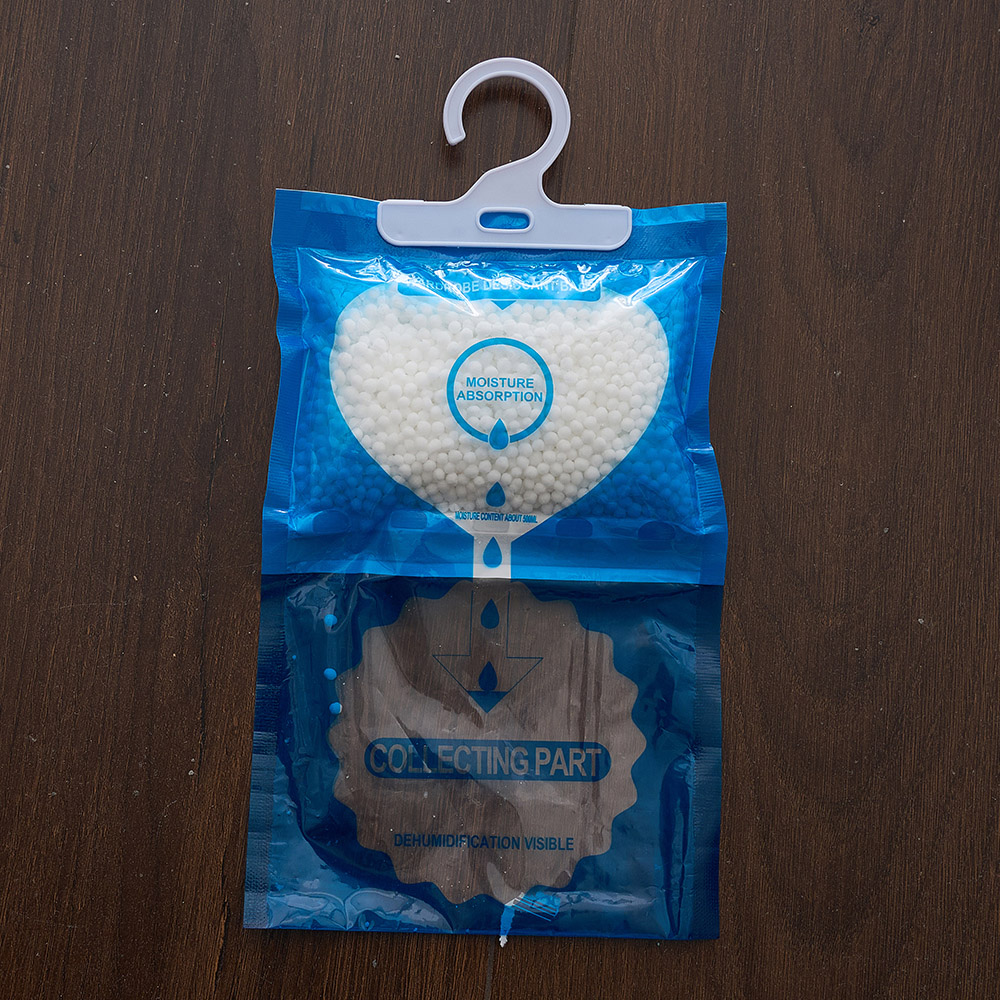 Living and Home Hanging Wardrobe Dehumidifier Bag 10 Pack Image 2