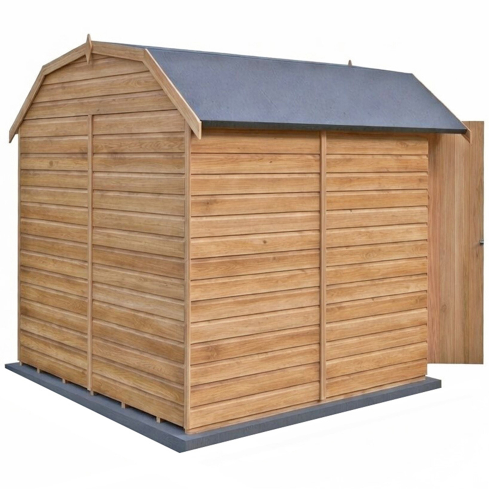 Shire Barn 7 x 7ft Double Door Wooden Shiplap Shed Image 3