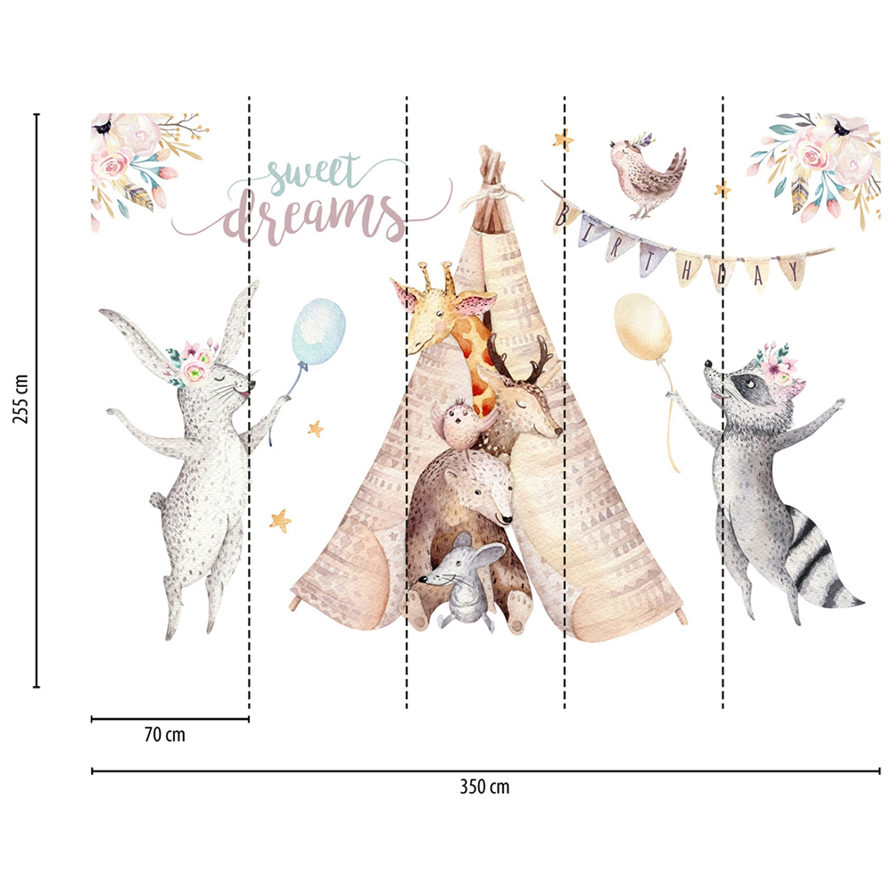 A.S Creation Animals Digital Mural Image 4