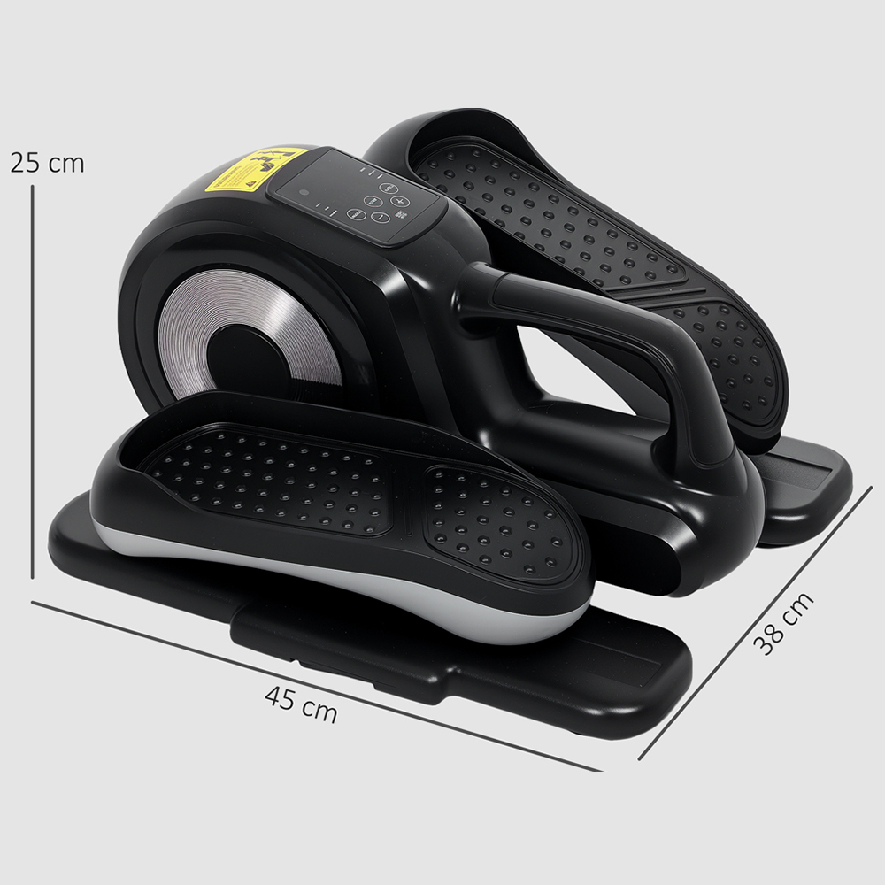Sportnow Mini Elliptical Machine Seated Pedal Exerciser with Remote Control Image 9