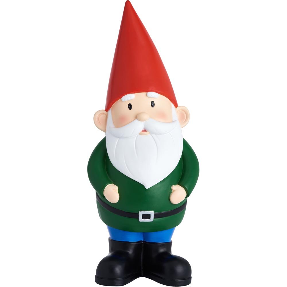 Single Wilko Large Garden Gnome in Assorted styles Image 3