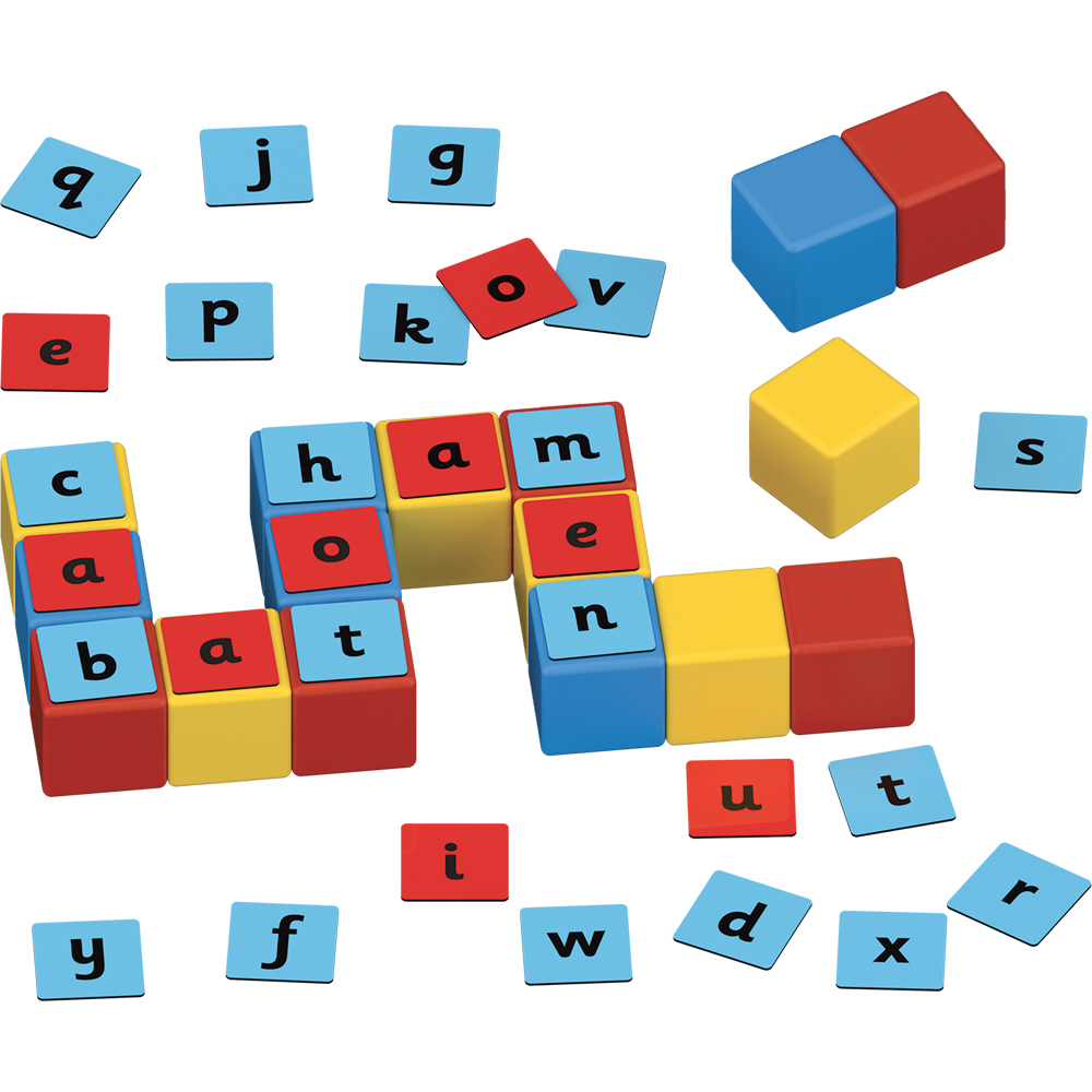 Geomag Magicube Word Building Recycled Clips Set 79 Piece Image 6