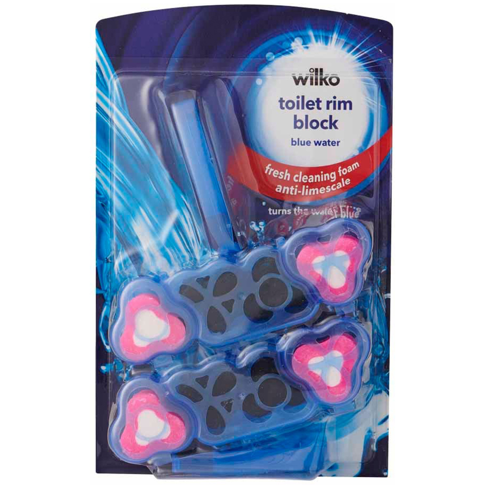 Wilko Blue Water Rim Block Twin Pack Image 1