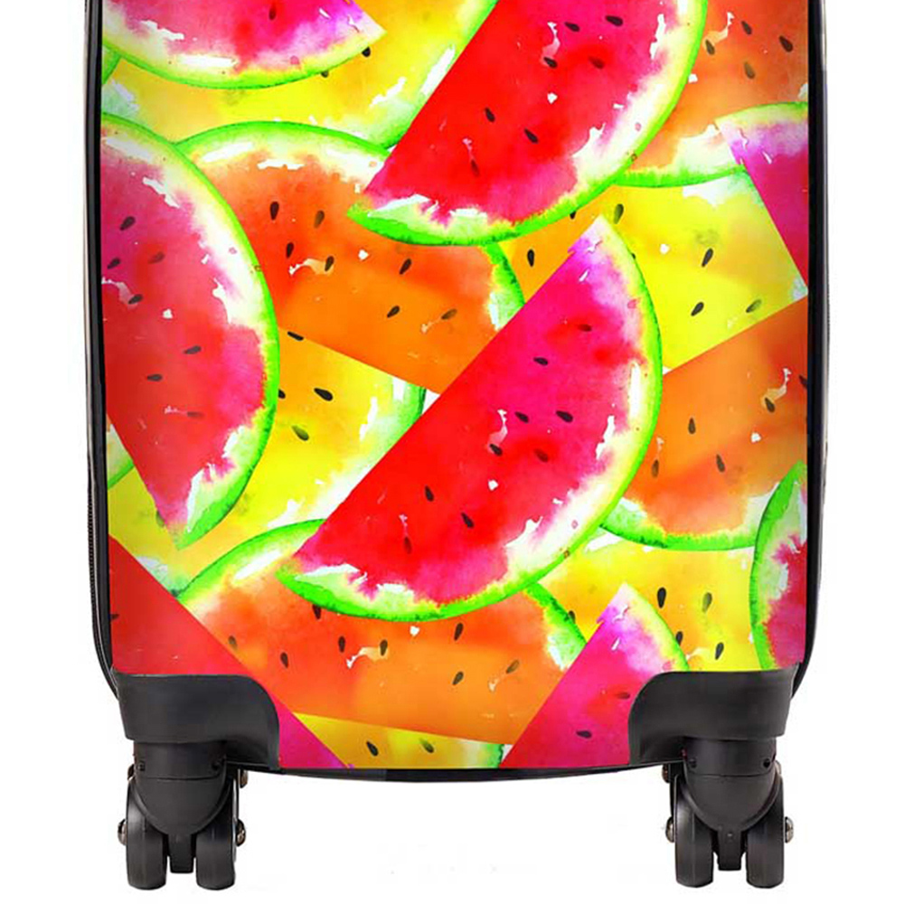 Warren Reed Designer Small Melon Print Suitcase Image 2