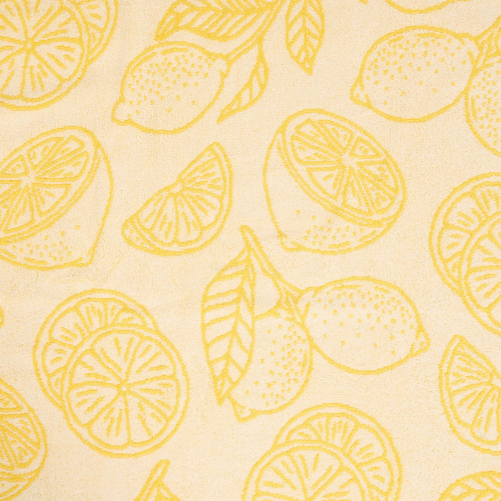 Lemon Bliss Bath Towel Yellow Image 4
