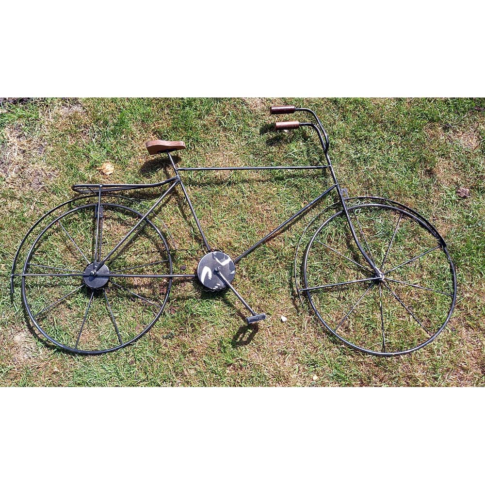 Inspirational Gifting Gents Retro Bicycle Steel Wall Art 70 x 100cm Image 4