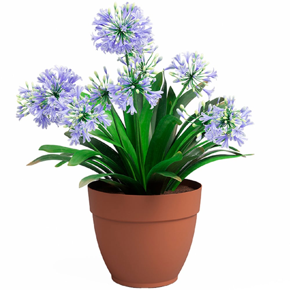 Artevasi Capri Campana Terracotta Round Plastic Plant Pot 40cm Image 3