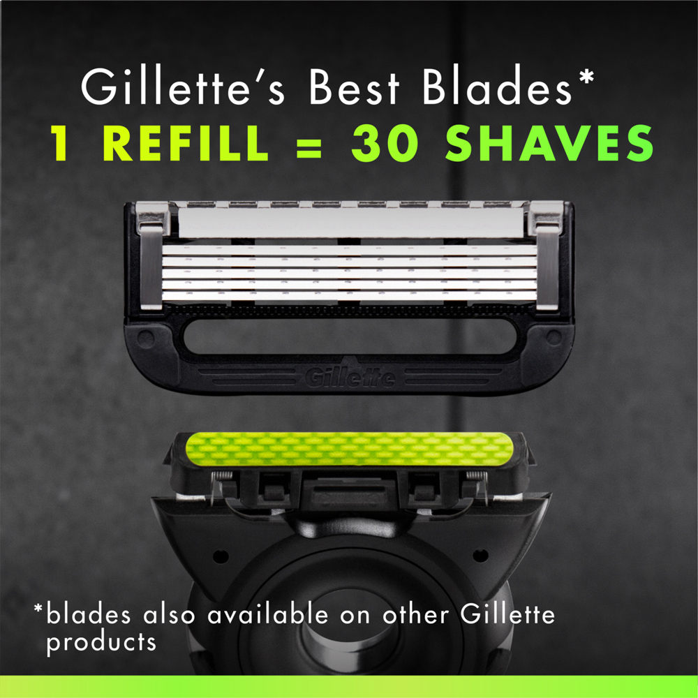 Gillette Labs 10 Piece Exfoliating Bar Razor Shaving Kit Image 5