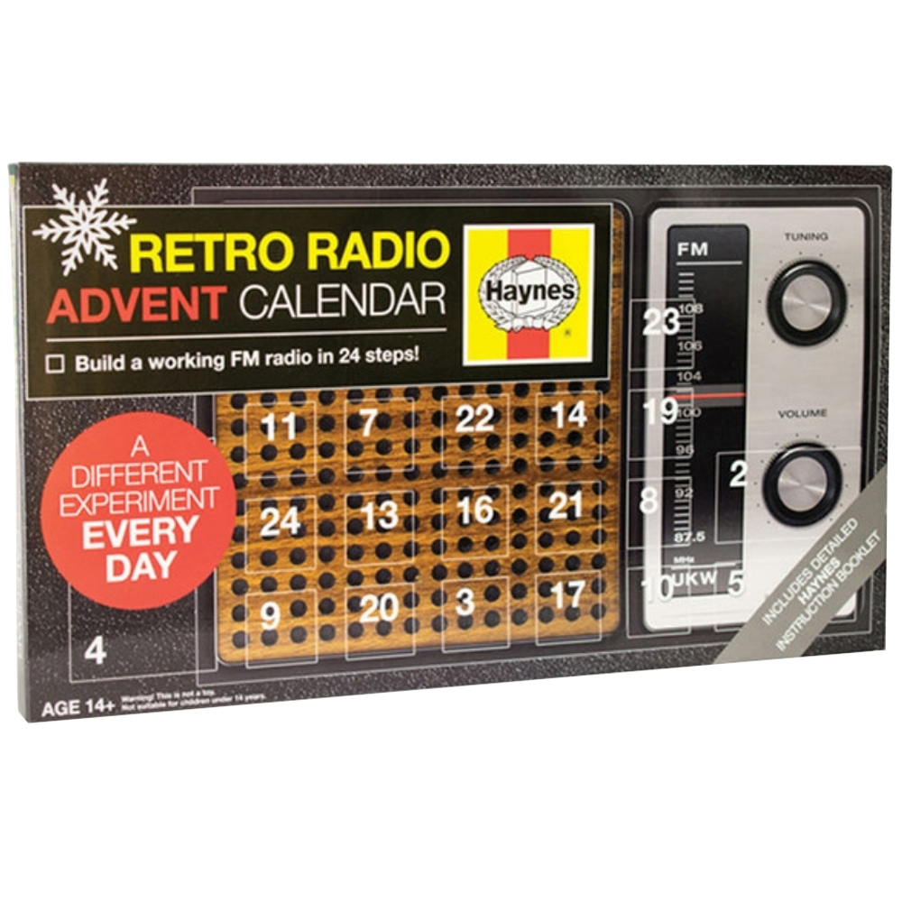 Eight 24 Days Retro Radio Advent Calendar 2024 Image 1