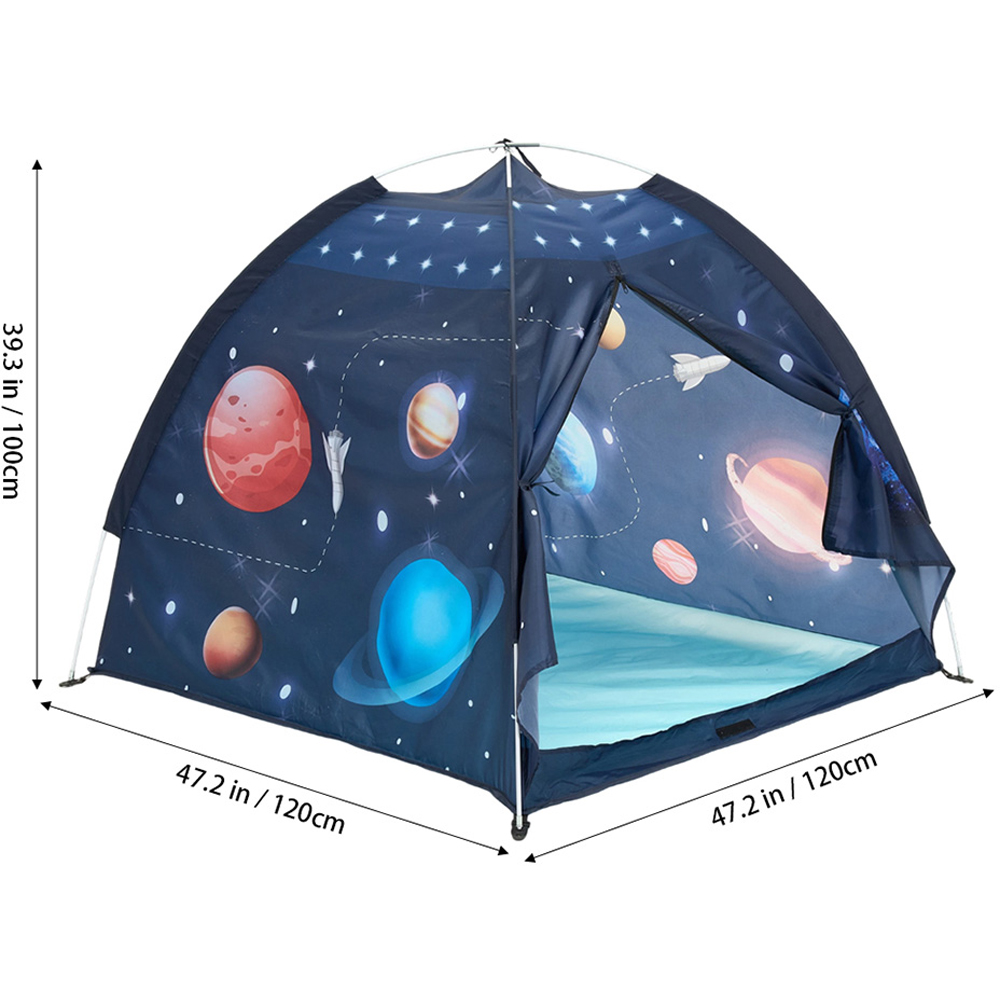 H&O Direct Kids Space Theme Play Tent Image 6