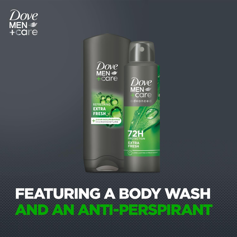 Dove Men+Care Refresh+Care Duo Gift Set 3 Pack Image 3