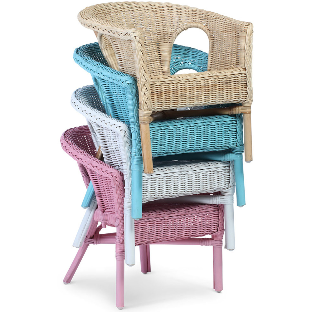 Desser Natural Wicker Kids Loom Chair Image 3